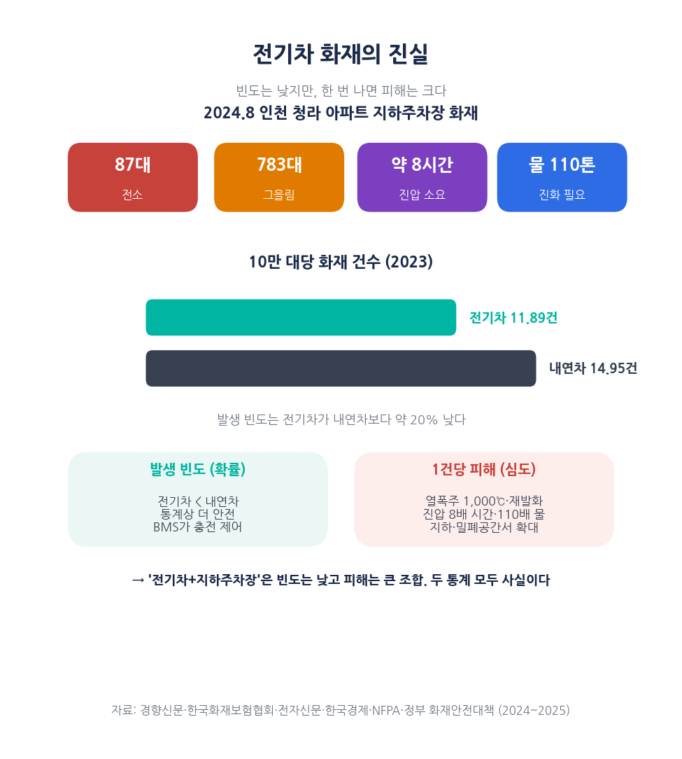 전기차 화재의 진실